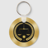 Advocate Graduation Party Ideeën, Cheap Party Favo Sleutelhanger (Achterkant)