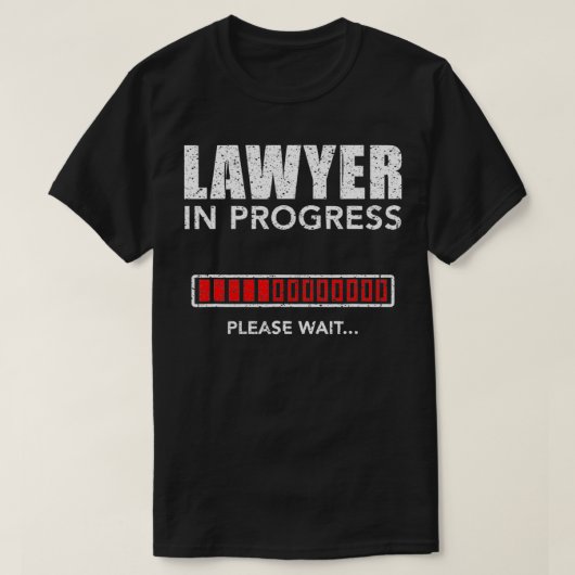 Advocate in behandeling: wacht alstublieft op de a t-shirt (Design voorkant)