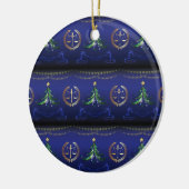 Advocate kerstboom Elegant Keramisch Ornament (Links)