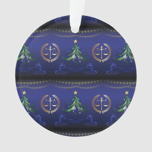 Advocate kerstboom Elegant Ornament (voorkant)