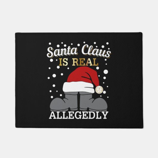 Advocate Kerstmis - Santa is Real Naar verluidt Deurmat (Voorkant)