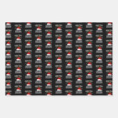 Advocate Kerstmis - Santa is Real Naar verluidt Inpakpapier Vel (Voorkant 2)