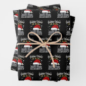 Advocate Kerstmis - Santa is Real Naar verluidt Inpakpapier Vel (In situ)