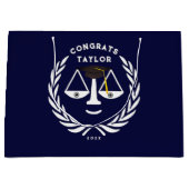 Advocate Law School Afstudeerder Grote Geschenktas Groot Cadeauzakje (Voorkant)
