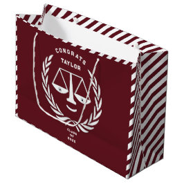 Advocate Law School Afstuderen Grote Geschenktas Groot Cadeauzakje