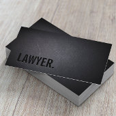 Advocate minimalistisch beroepsgeheim visitekaartje