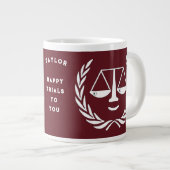 Advocate Novelty Gift Personalized Giant Coffee Mo Grote Koffiekop (Voorkant rechts)