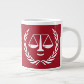 Advocate Novelty Gift Personalized Giant Coffee Mo Grote Koffiekop (Rechts)
