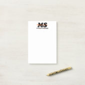 Advocate-ondersteuning opleiden...MS Post-it® Notes (Op bureau)