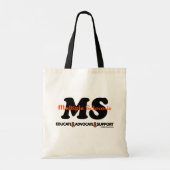 Advocate-ondersteuning opleiden...MS Tote Bag (Achterkant)