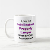 advocate van intellectuele eigendom koffiemok (Links)