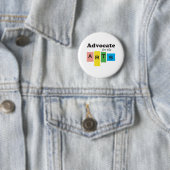 Advocate voor de Kunsten Ronde Button 5,7 Cm (In situ)