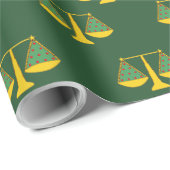 Advocate voor kerstfeestdagen cadeaupapier (Rol Hoek)