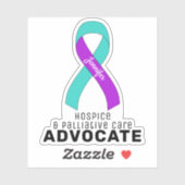 Advocate voor spoeling en palliatieve zorg, vinylS Sticker (Vel)