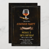 Advocate voor volwassenen met wijn en sigaren kaart (Voorkant / Achterkant)