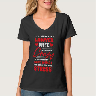 Advocate Vrouw Ontwerp voor Wet Paralegal voor Att T-shirt