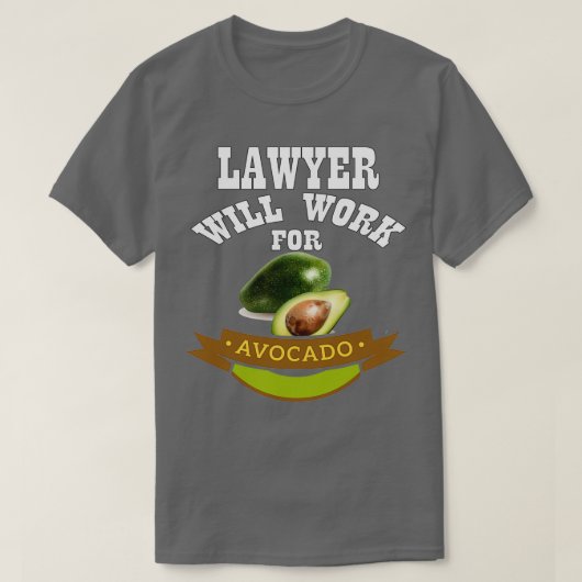 Advocate werkt voor Avocado 2 T-shirt (Design voorkant)