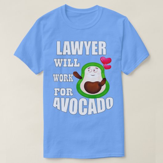 Advocate werkt voor Avocado Classic TShirt (Design voorkant)