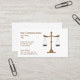 Advocaten bij het Law Lawyer Visitekaartje