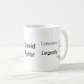 Advocaten doen het! koffiemok (Voorkant rechts)