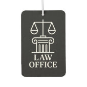 Advocaten en juridisch ontwerp luchtverfrisser (Voorkant)