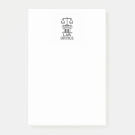 Advocaten en juridisch ontwerp post-it® notes