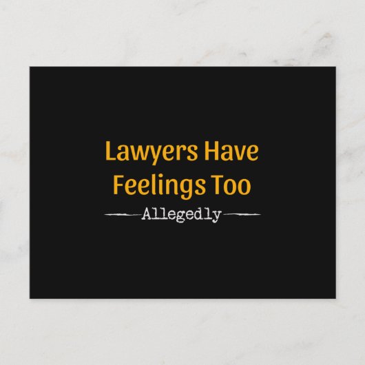 Advocaten hebben zich te vaak gevoeld als procureu briefkaart (Voorkant)