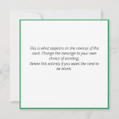 Advocaten met juridisch team van Snowmen Kaart (Achterkant)