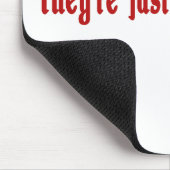 Advocaten zijn geen Mousepad. Muismat (Hoek)