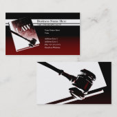 advocatenboek visitekaartje (Voorkant / Achterkant)