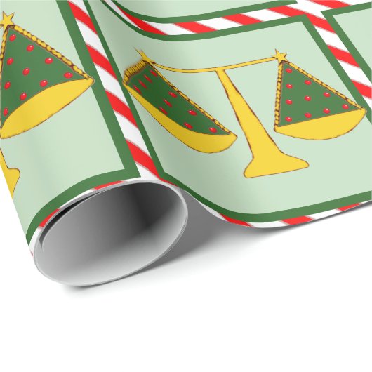 Advocatenholiday Gift Wrapping Paper Cadeaupapier (Rol Hoek)