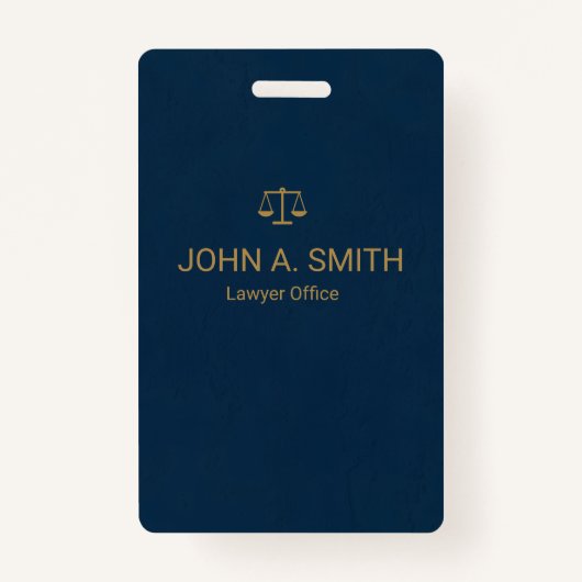 advocatenkantoor badge (Voorkant)