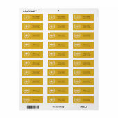 Advocatenkantoor Etiket (Full Sheet)