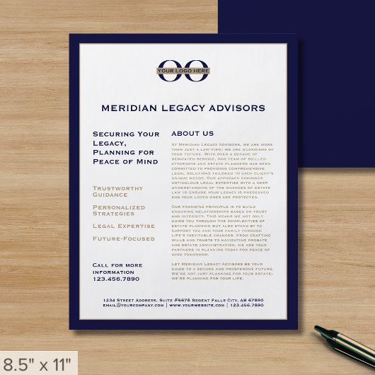 Advocatenkantoor Flyer
