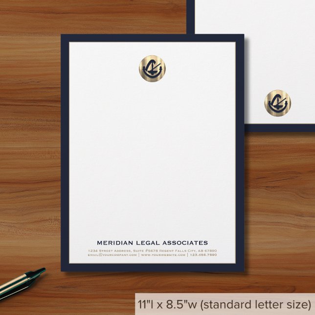 Advocatenkantoor Letterhead Briefhoofd (Creator heeft geüpload)