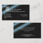 advocatenkantoor visitekaartje (Voorkant / Achterkant)