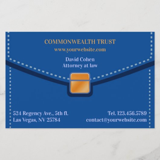 advocatenkoffer flyer (Voorkant)