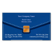 advocatenkoffer magnetisch visitekaartje (Voorkant)