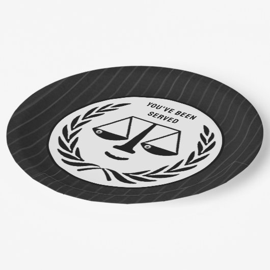 Advocatenpartij Papieren Bordje (Gekanteld)