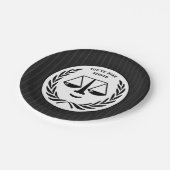 Advocatenpartij Papieren Bordje (Gekanteld)