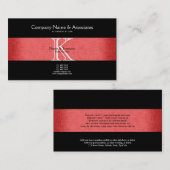 advocatenrecht visitekaartje (Voorkant / Achterkant)