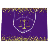 Advocatenrechtenfaculteit Paarse Gold-opleiding Groot Cadeauzakje (Voorkant)