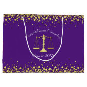 Advocatenrechtenfaculteit Paarse Gold-opleiding Groot Cadeauzakje (Achterkant)