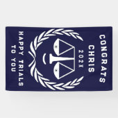 Advocatenrechtenschool Afstuderen Spandoek (Horizontaal)