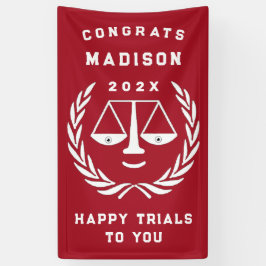 Advocatenrechtenschool Afstuderen Spandoek