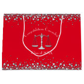 Advocatenrechtenstudiegroep Silver Red Groot Cadeauzakje (Voorkant)