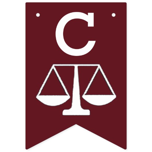 Advocatenschool Vlaggetjes (Eerste vlag)