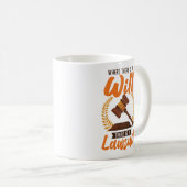 Advocatenstudent waar er een testament is koffiemok (Voorkant rechts)