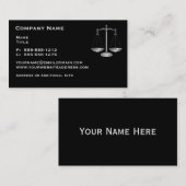 Advocatenwet Kantoor Visitekaartjes (Voorkant / Achterkant)