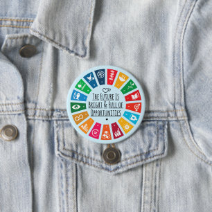 Advocatuur Gemeenschapsactie voor Duurzaamheidsdoe Ronde Button 7,6 Cm